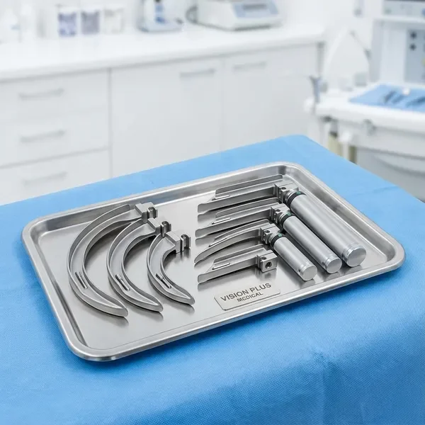 Vision Plus laryngoscope equipment for medical procedures
