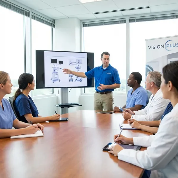 Vision Plus technical support and training team