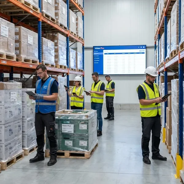 Vision Plus logistics and distribution team